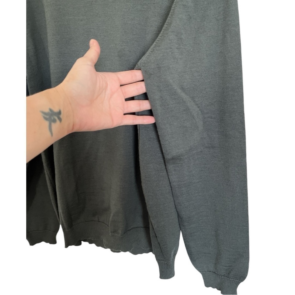 Alessandro Bertoluci Italian merino wool turtleneck sweater NWOT size M/L C-10 - Picture 7 of 7